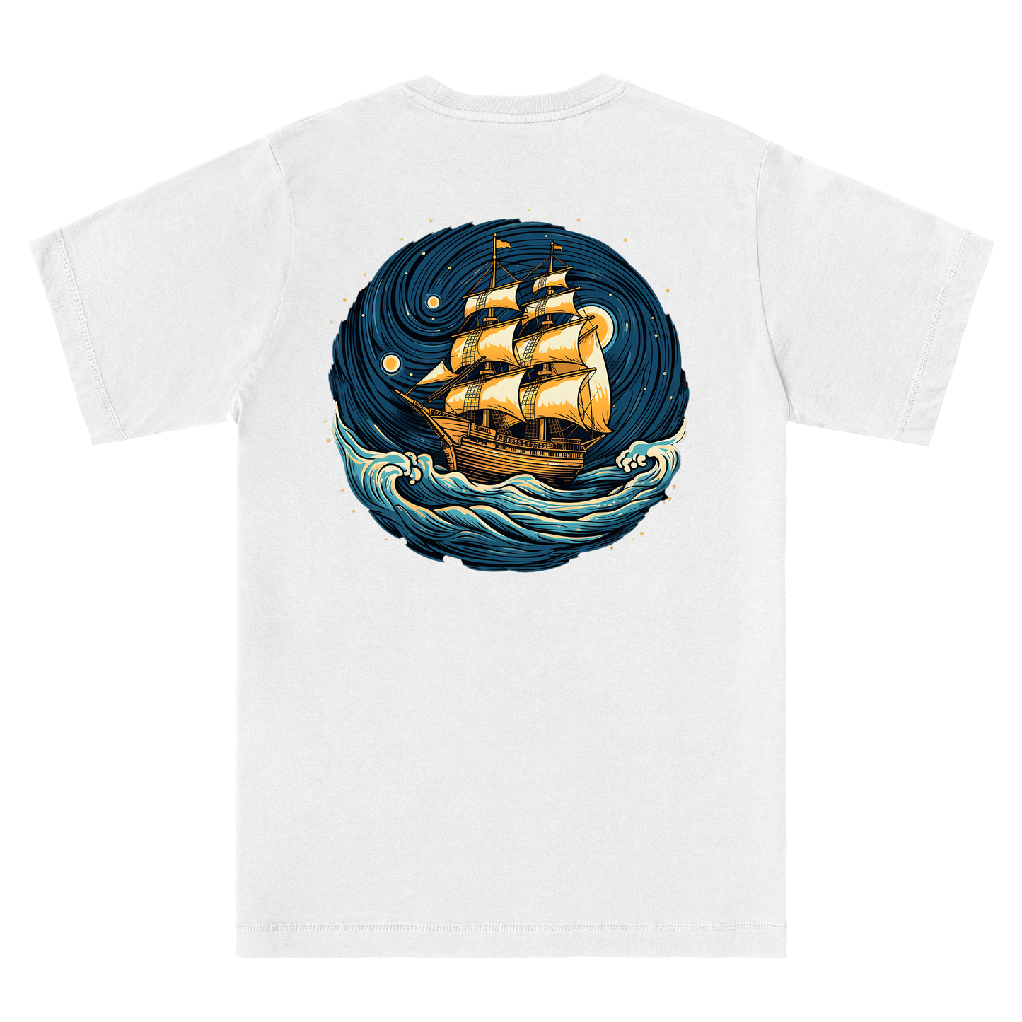 Starry Night Ship - Essentials Classic Tee