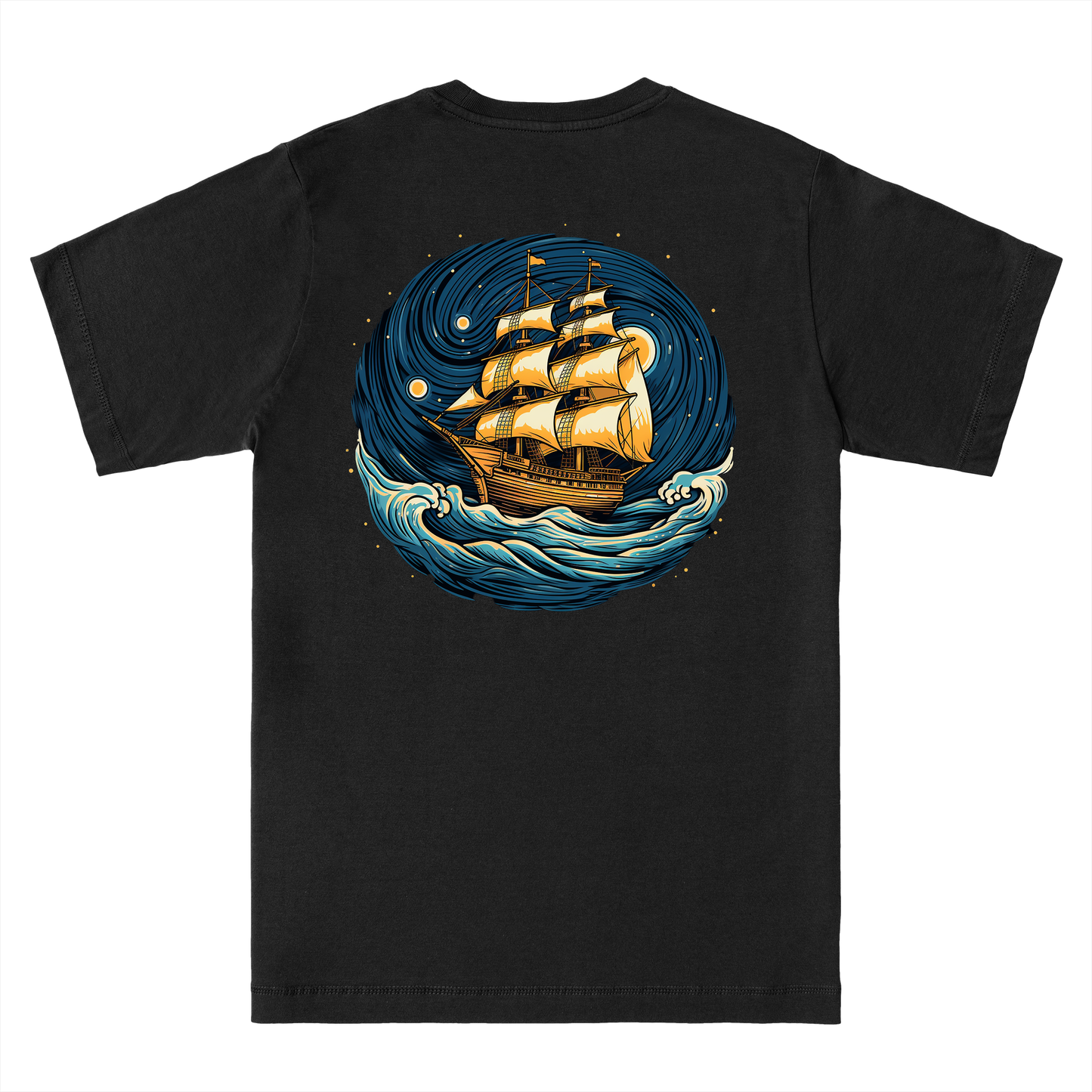 Starry Night Ship - Essentials Classic Tee