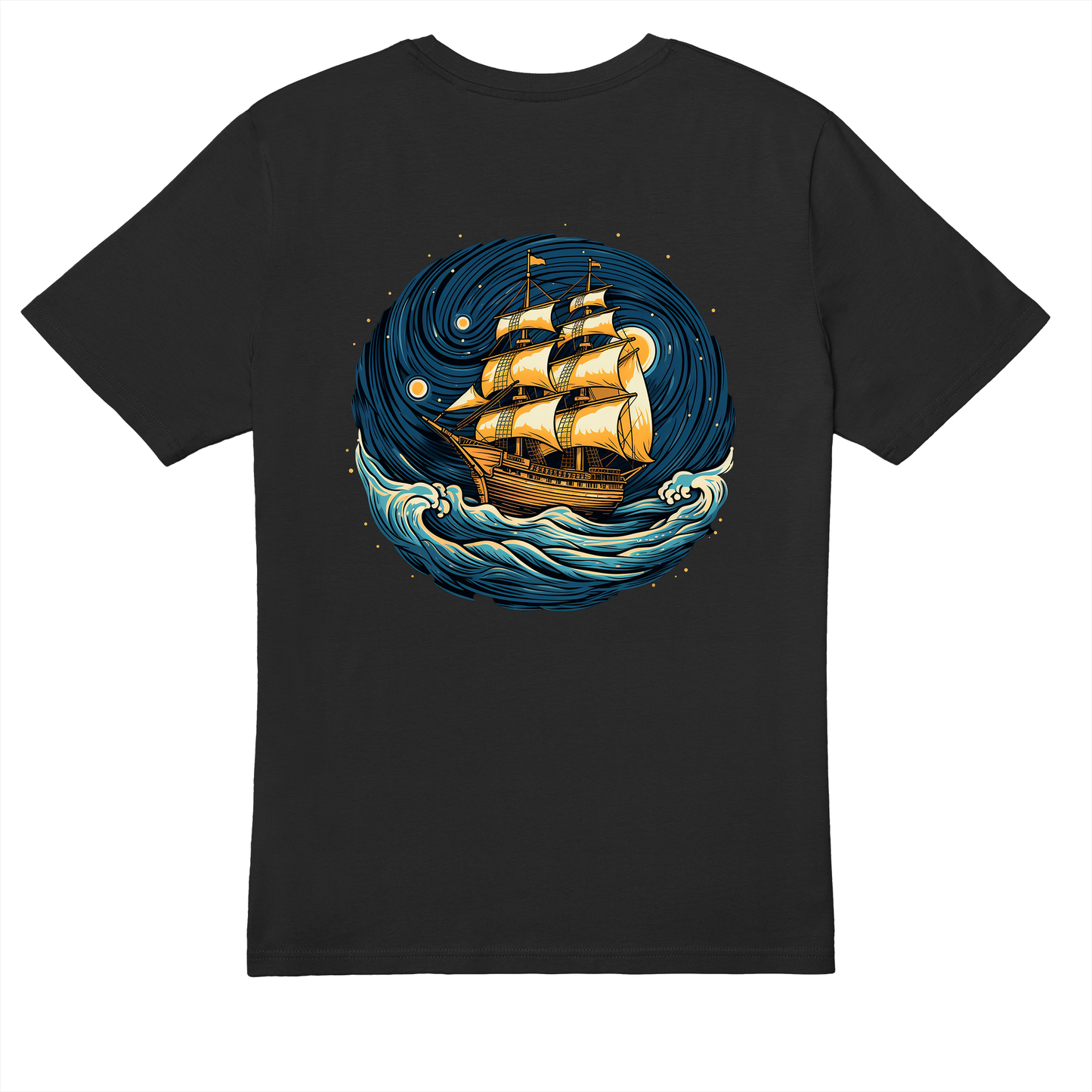 Starry Night Ship - Premium Classic Tee