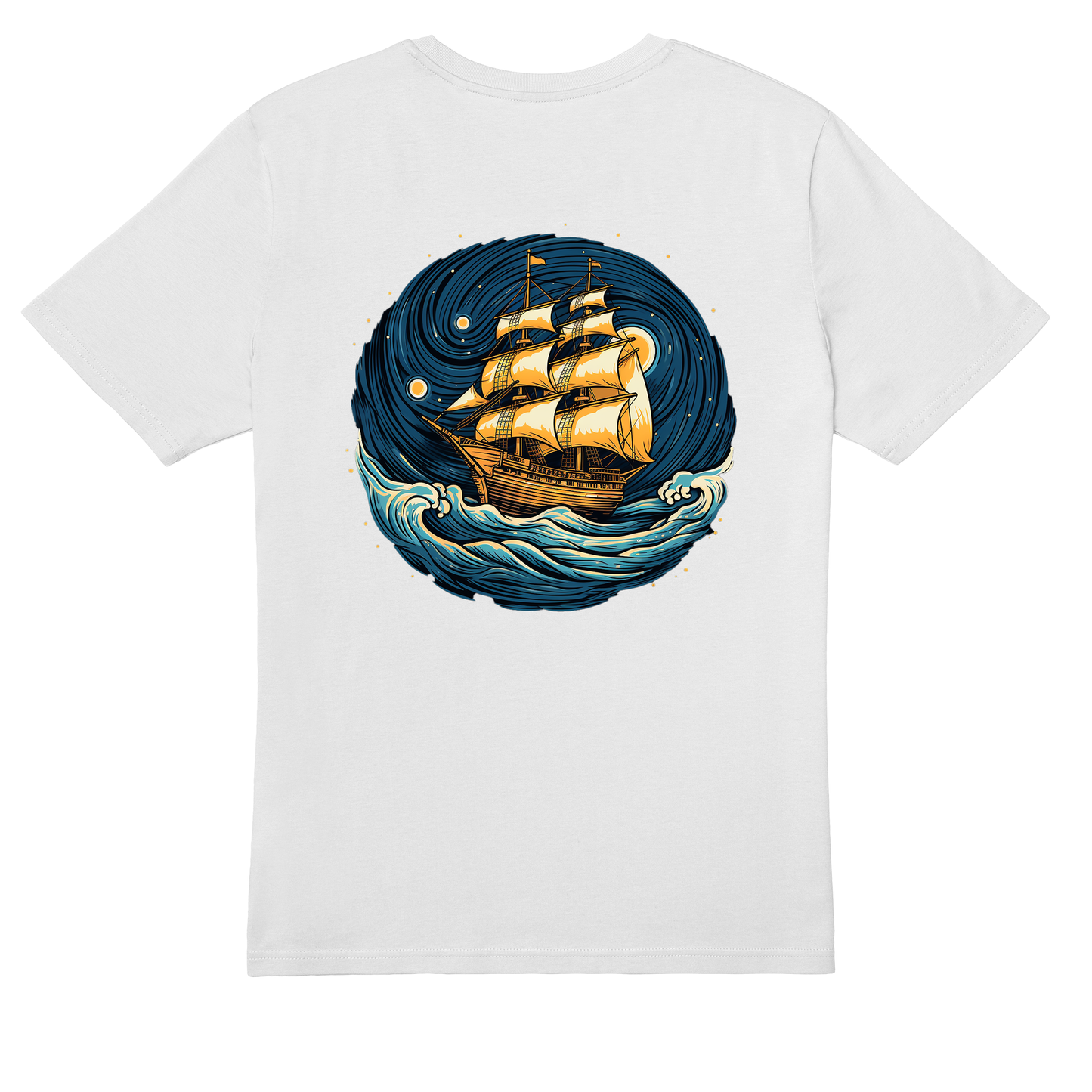 Starry Night Ship - Premium Classic Tee